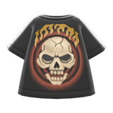 Skull Tee Animal Crossing New Horizons | ACNH Items - ACNHMALL
