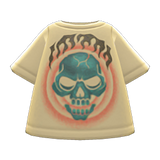 Skull Tee Animal Crossing New Horizons | ACNH Items - ACNHMALL