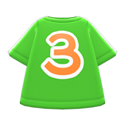 No. 3 Shirt Animal Crossing New Horizons | ACNH Items - ACNHMALL