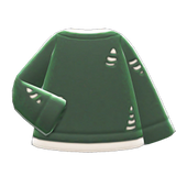 Thread-Worn Sweater Animal Crossing New Horizons | ACNH Items - ACNHMALL