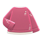 Thread-Worn Sweater Animal Crossing New Horizons | ACNH Items - ACNHMALL
