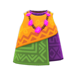 Tropical Cut-And-Sew Tank Animal Crossing New Horizons | ACNH Items - ACNHMALL