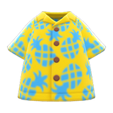 Pineapple Aloha Shirt Animal Crossing New Horizons | ACNH Items - ACNHMALL