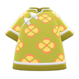 Silk Floral-Print Shirt Animal Crossing New Horizons | ACNH Items - ACNHMALL