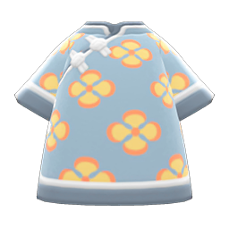 Silk Floral-Print Shirt Animal Crossing New Horizons | ACNH Items - ACNHMALL