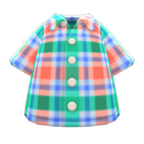 Madras Plaid Shirt Animal Crossing New Horizons | ACNH Items - ACNHMALL