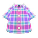 Madras Plaid Shirt Animal Crossing New Horizons | ACNH Items - ACNHMALL