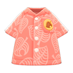Coral Nook Inc. Aloha Shirt Animal Crossing New Horizons | ACNH Items - ACNHMALL