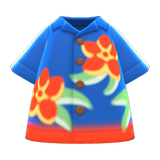 Bold Aloha Shirt Animal Crossing New Horizons | ACNH Items - ACNHMALL