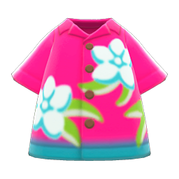 Bold Aloha Shirt Animal Crossing New Horizons | ACNH Items - ACNHMALL