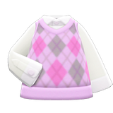 Argyle Vest Animal Crossing New Horizons | ACNH Items - ACNHMALL
