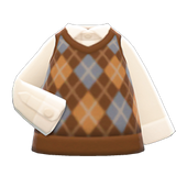 Argyle Vest Animal Crossing New Horizons | ACNH Items - ACNHMALL