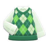 Argyle Vest Animal Crossing New Horizons | ACNH Items - ACNHMALL