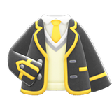 School Uniform With Necktie Animal Crossing New Horizons | ACNH Items - ACNHMALL