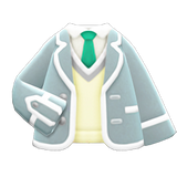 School Uniform With Necktie Animal Crossing New Horizons | ACNH Items - ACNHMALL