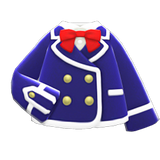 School Uniform With Ribbon Animal Crossing New Horizons | ACNH Items - ACNHMALL