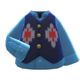 Chimayo Vest Animal Crossing New Horizons | ACNH Items - ACNHMALL