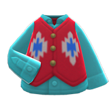 Chimayo Vest Animal Crossing New Horizons | ACNH Items - ACNHMALL