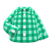 Gingham Picnic Shirt Animal Crossing New Horizons | ACNH Items - ACNHMALL