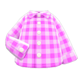 Gingham Picnic Shirt Animal Crossing New Horizons | ACNH Items - ACNHMALL
