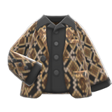 Python-Print Jacket Animal Crossing New Horizons | ACNH Items - ACNHMALL
