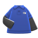 Layered Polo Shirt Animal Crossing New Horizons | ACNH Items - ACNHMALL