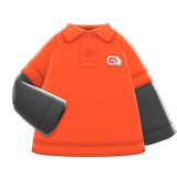 Layered Polo Shirt Animal Crossing New Horizons | ACNH Items - ACNHMALL