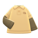 Layered Polo Shirt Animal Crossing New Horizons | ACNH Items - ACNHMALL