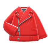 Biker Jacket Animal Crossing New Horizons | ACNH Items - ACNHMALL