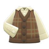 Checkered Sweater Vest Animal Crossing New Horizons | ACNH Items - ACNHMALL