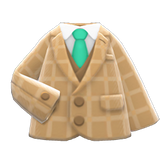 Tweed Jacket Animal Crossing New Horizons | ACNH Items - ACNHMALL