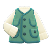 Tweed Vest Animal Crossing New Horizons | ACNH Items - ACNHMALL