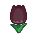 Black Tulips Animal Crossing New Horizons | ACNH Critter - ACNHMALL