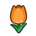 Orange Tulips Animal Crossing New Horizons | ACNH Critter - ACNHMALL