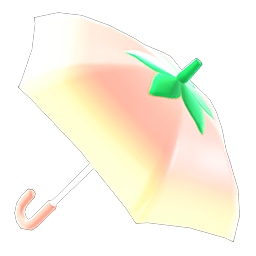 Peach Umbrella DIY