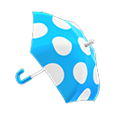 Blue Dot Parasol