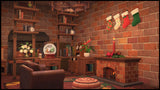 Warm Christmas Livingroom