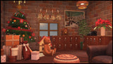 Warm Christmas Livingroom