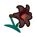 Black Lilies Animal Crossing New Horizons | ACNH Critter - ACNHMALL