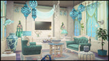 Blue Moroccan Livingroom