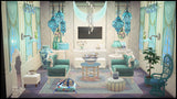 Blue Moroccan Livingroom