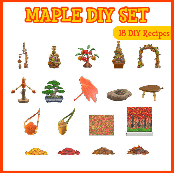 Maple Fall DIY Set