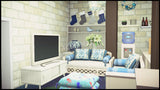 White Comfy Livingroom